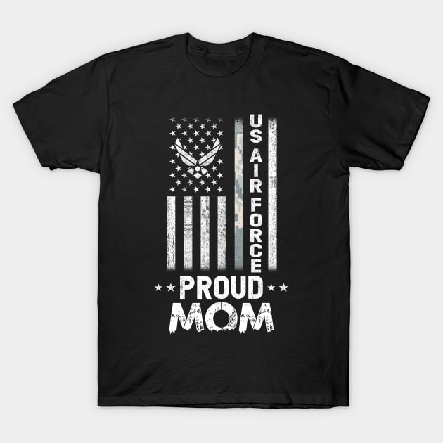 Proud U.S. Air Force Mom T-Shirt by Otis Patrick